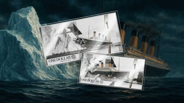 2026 Liberia RMS Titanic 1/10 oz .999 Silver Note - Captain’s Chest Bullion