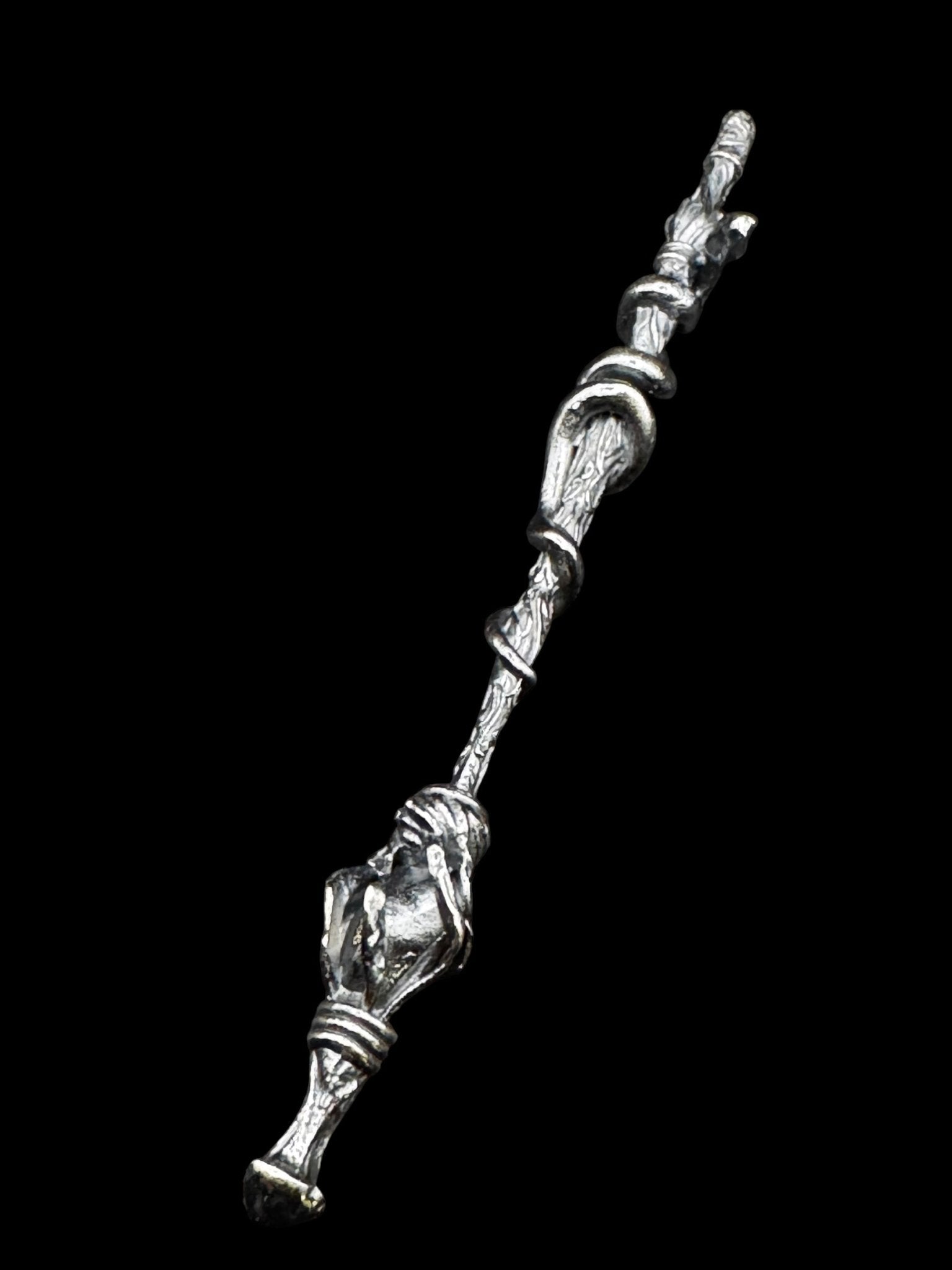 1oz Brilliant Uncirculated Finish .999 Silver Lunar Year of the Snake Staff Piece