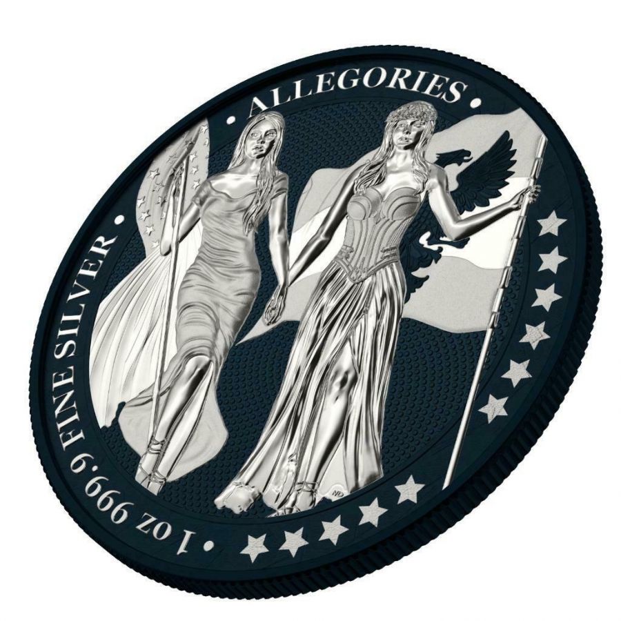 ALLEGORIES COLUMBIA GERMANIA - Captain’s Chest Bullion