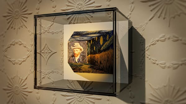 2025 Republic of Ghana 3D Illusion Starry Night Coin 1 oz .999 Silver - Captain’s Chest Bullion