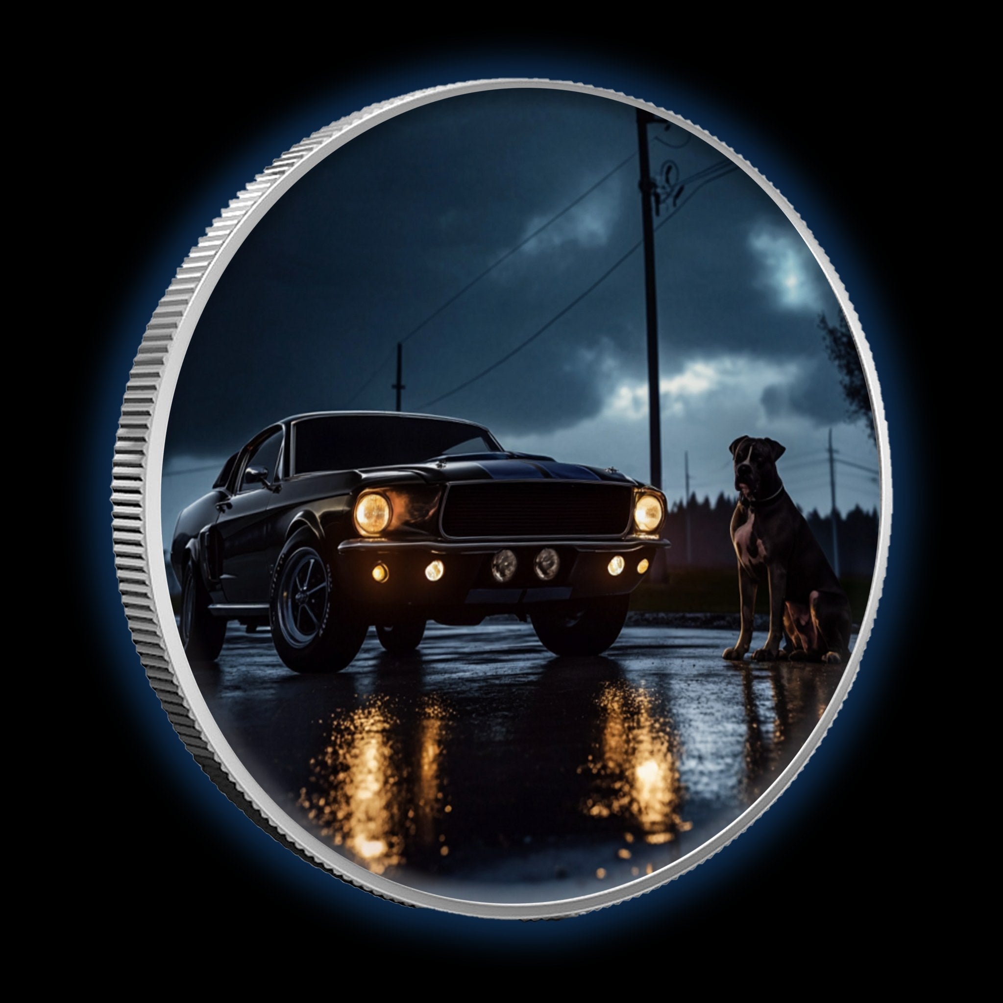 2025 Silver Eagle Baba Yaga Edition 1oz .999 Silver Coin Colorized - Captain’s Chest Bullion