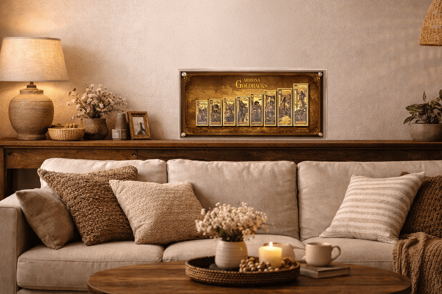 Goldback Themed Display Florida 5 Gb - Captain’s Chest Bullion