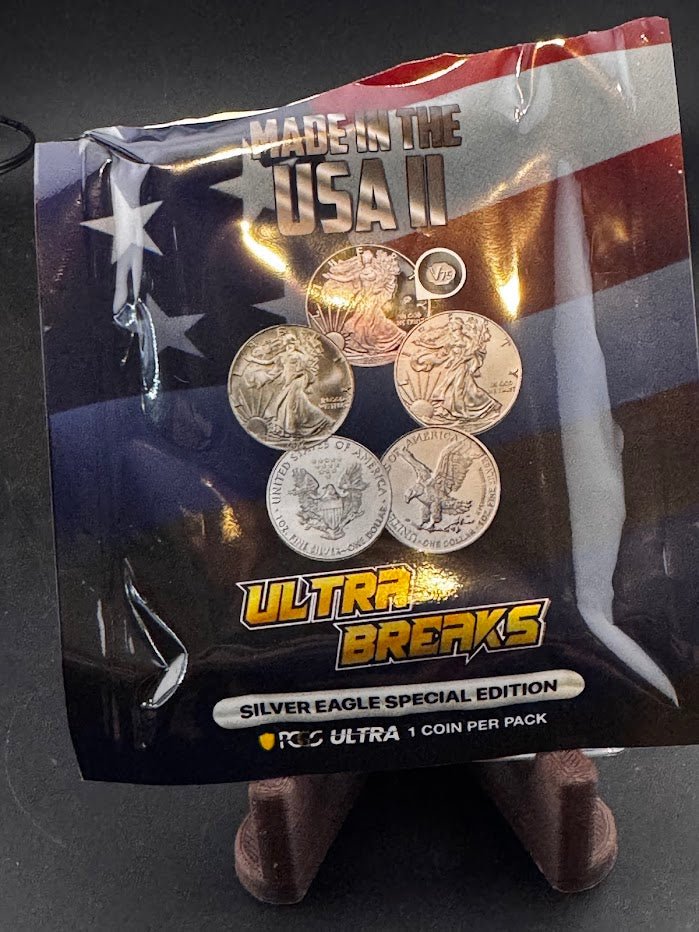 Ultra Breaks 2021 Silver Eagle Special Edition PCGS MS70 Type 1 - 1 oz Silver Coin - Captain’s Chest Bullion