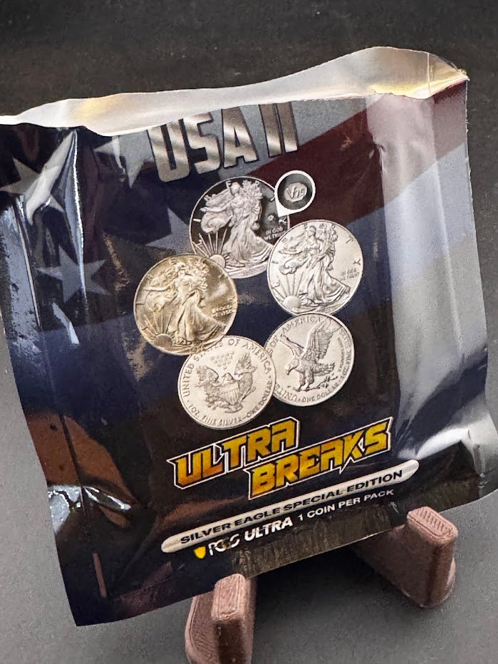 Ultra Breaks 2021 Silver Eagle Special Edition PCGS MS70 Type 1 - 1 oz Silver Coin - Captain’s Chest Bullion